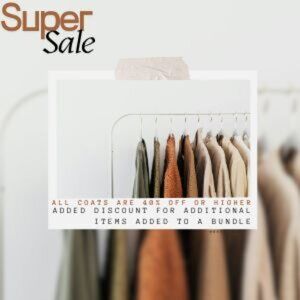 Closet Sale - Coats